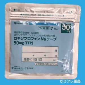 ロキソプロフェンnaテープ 処方箋なしで購入可能な医療用医薬品